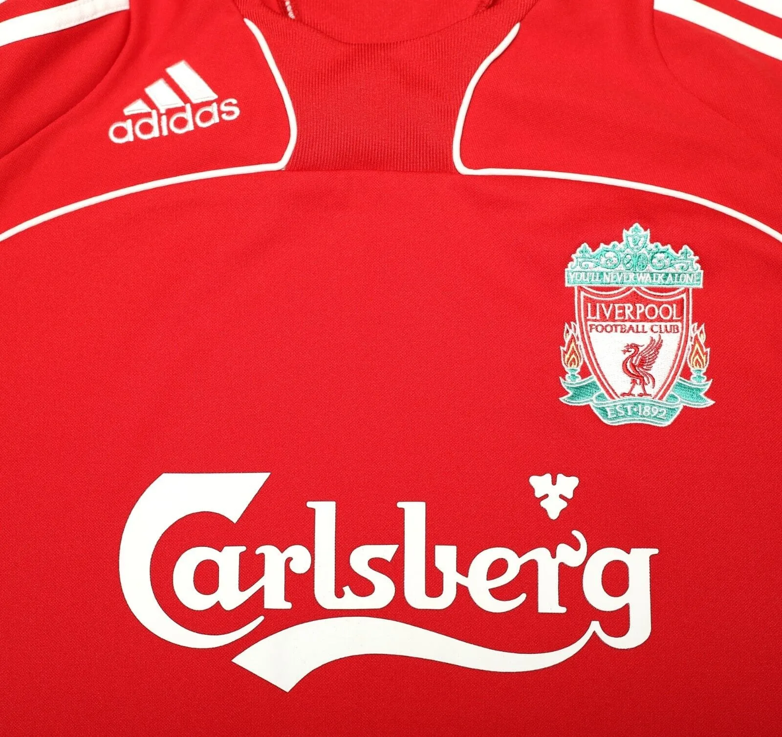 2008/09 Liverpool adidas Climawarm Football Sweatshirt Training Top (M) 38/40