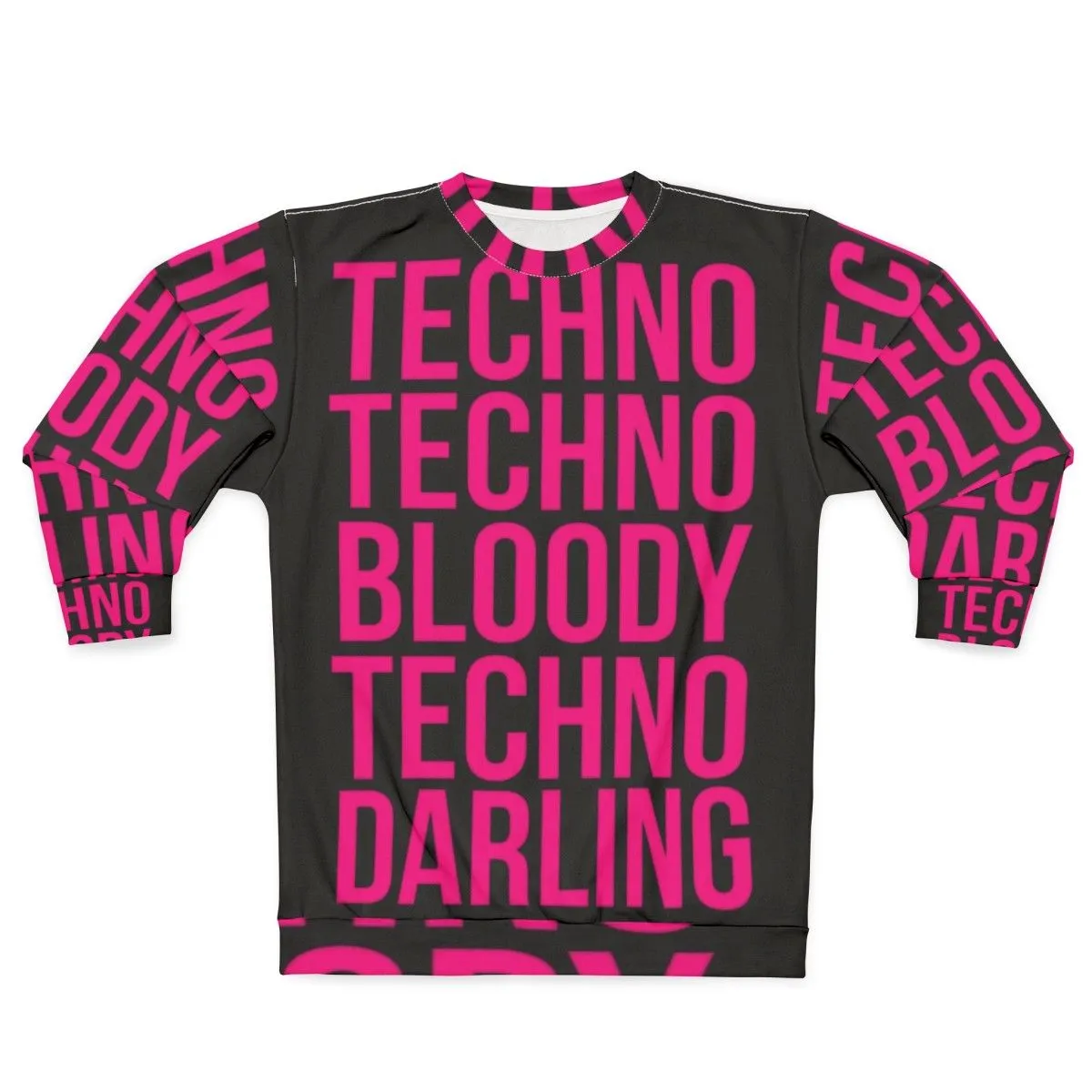 Absolutely Fabulous Techno Sweatshirt - Retro Fashion