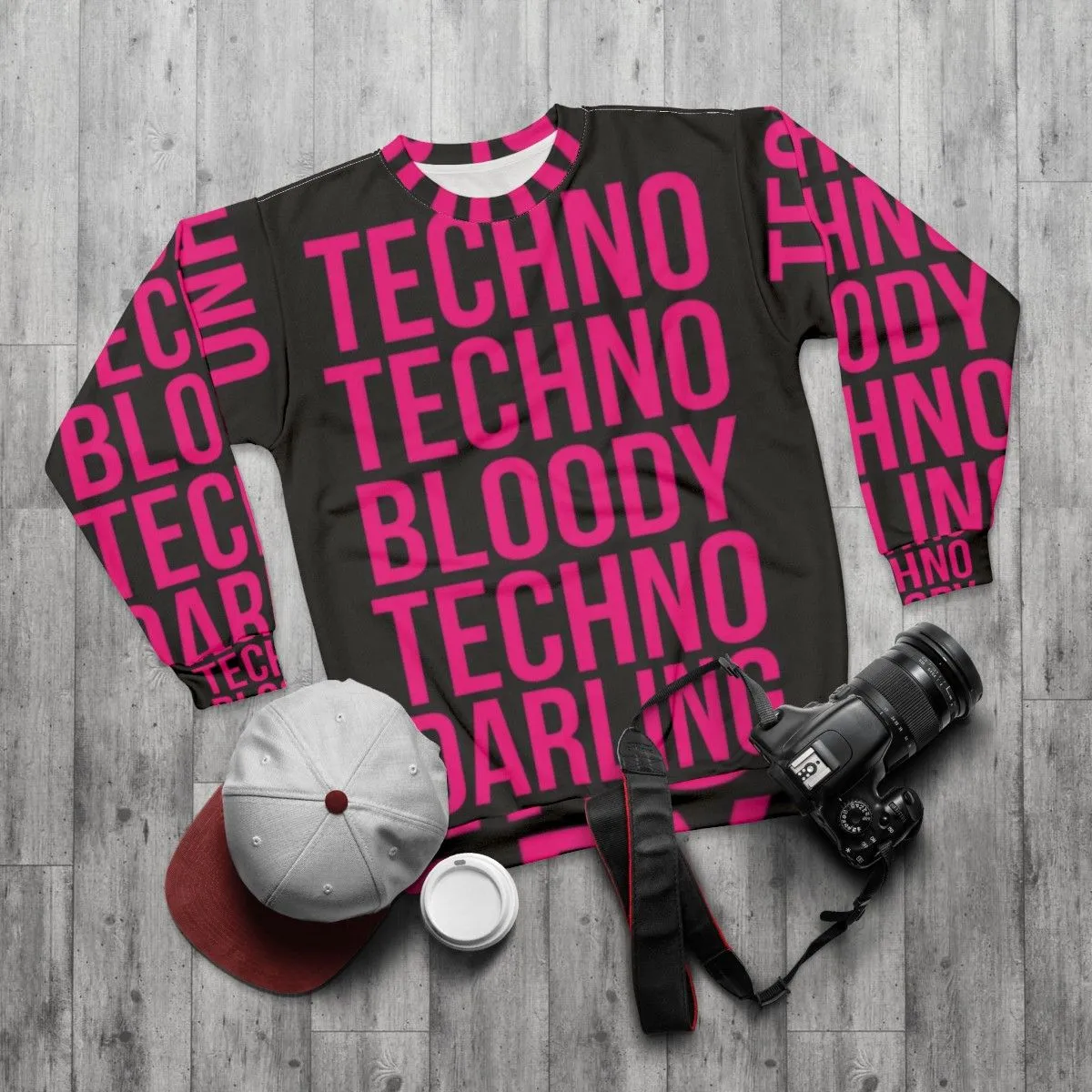 Absolutely Fabulous Techno Sweatshirt - Retro Fashion