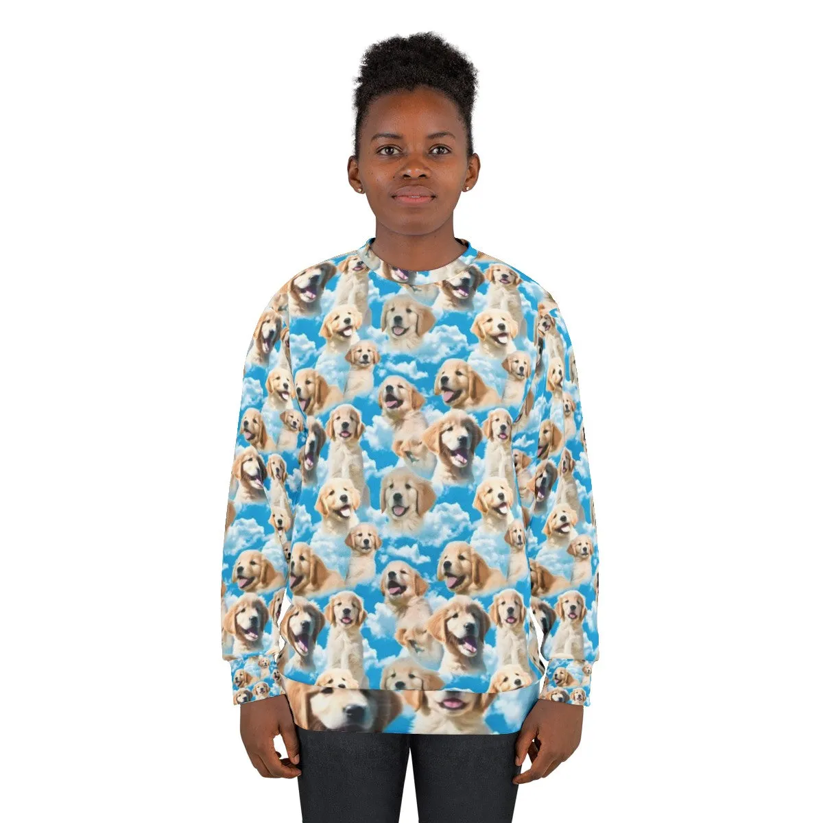 Adorable Golden Retriever Sweatshirt for Dog Lovers