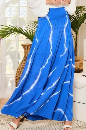 Alaina High Waist Maxi Skirt