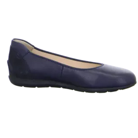 Ara Women's Sardinia Sport Ballet Flats- Navy