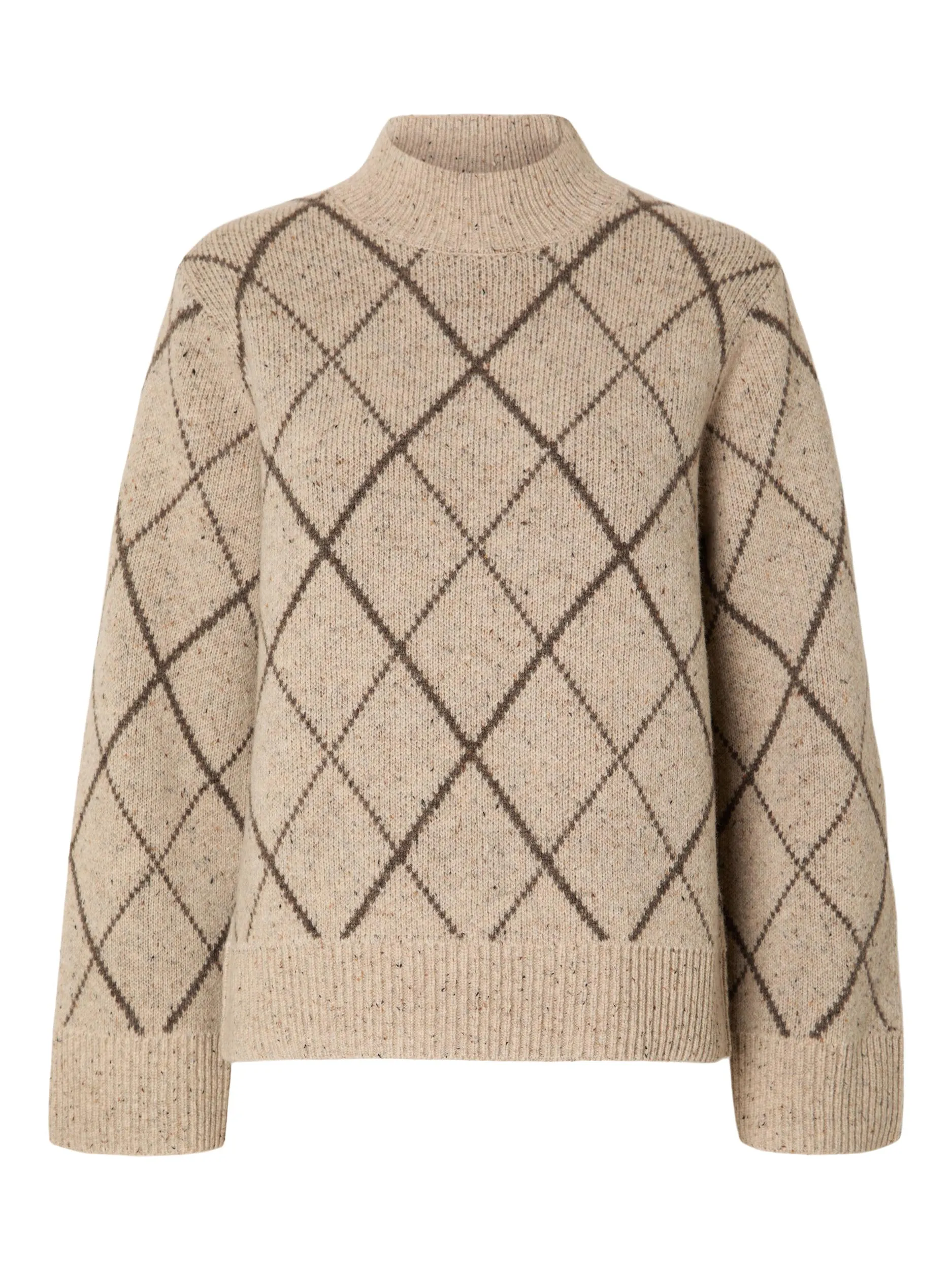 Aril High Neck Knit