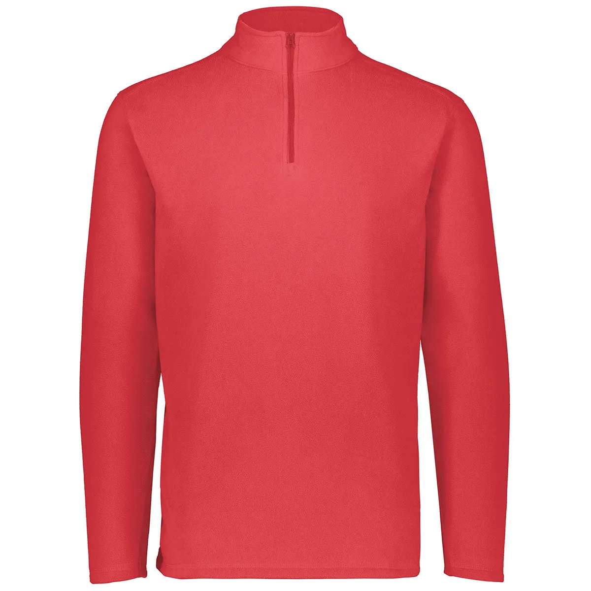 Augusta Sportswear Men's Scarlet Micro-Lite Fleece 1/4 Zip Pullover