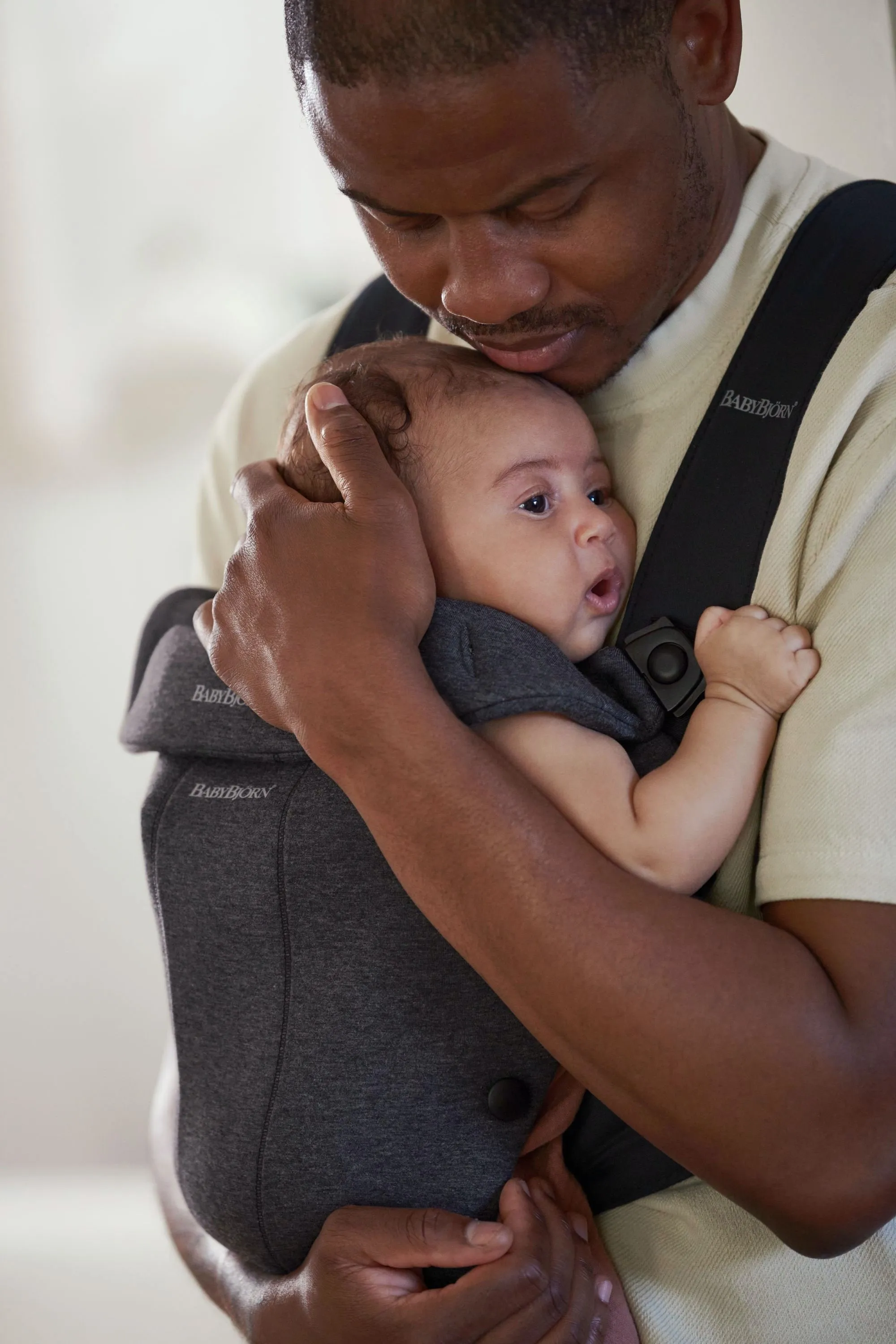 Baby Carrier Mini 3D Jersey - Charcoal Grey