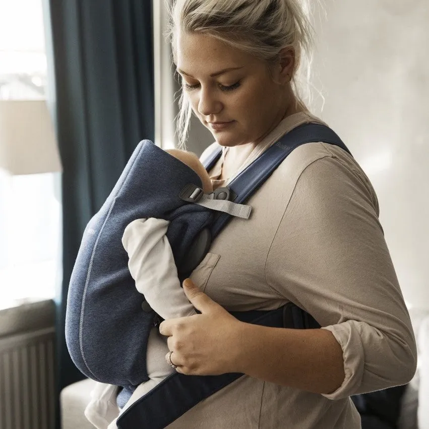 Baby Carrier Mini 3D Jersey - Dove Blue