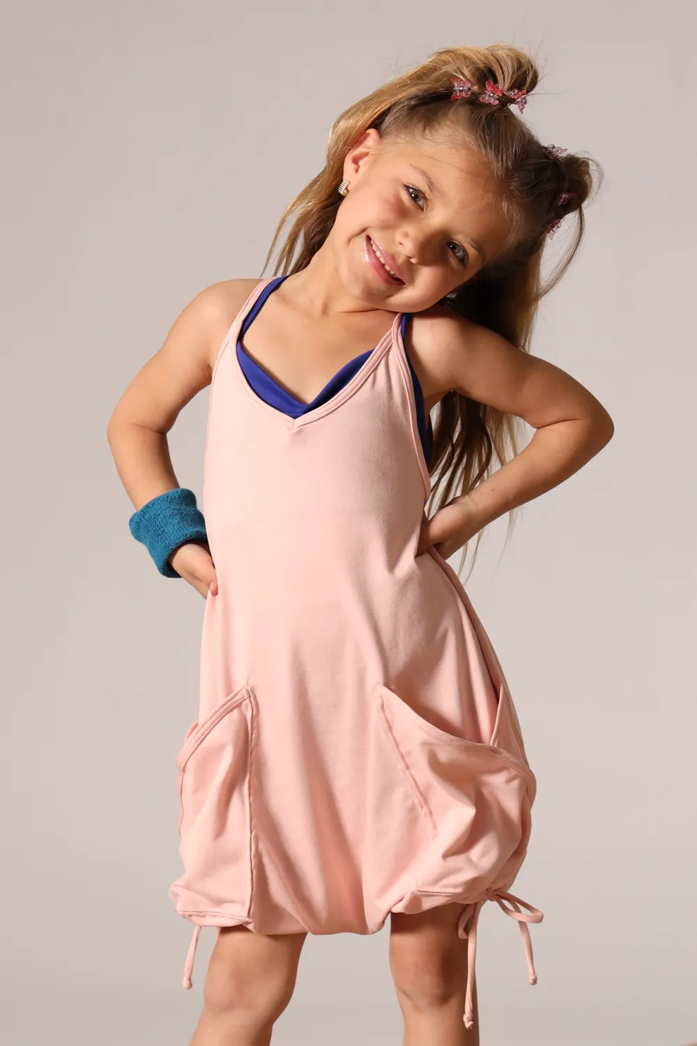 Baby Soft Short Romper - Carnation - FINAL SALE