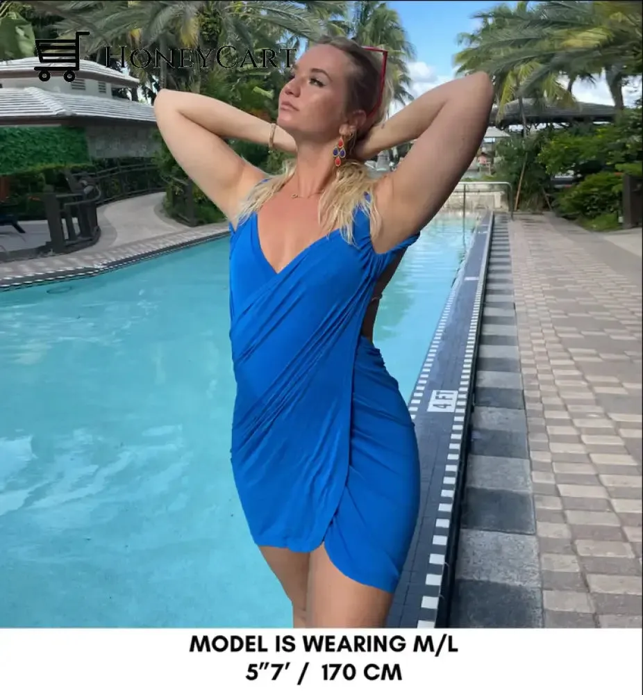 bamboo wrap dress