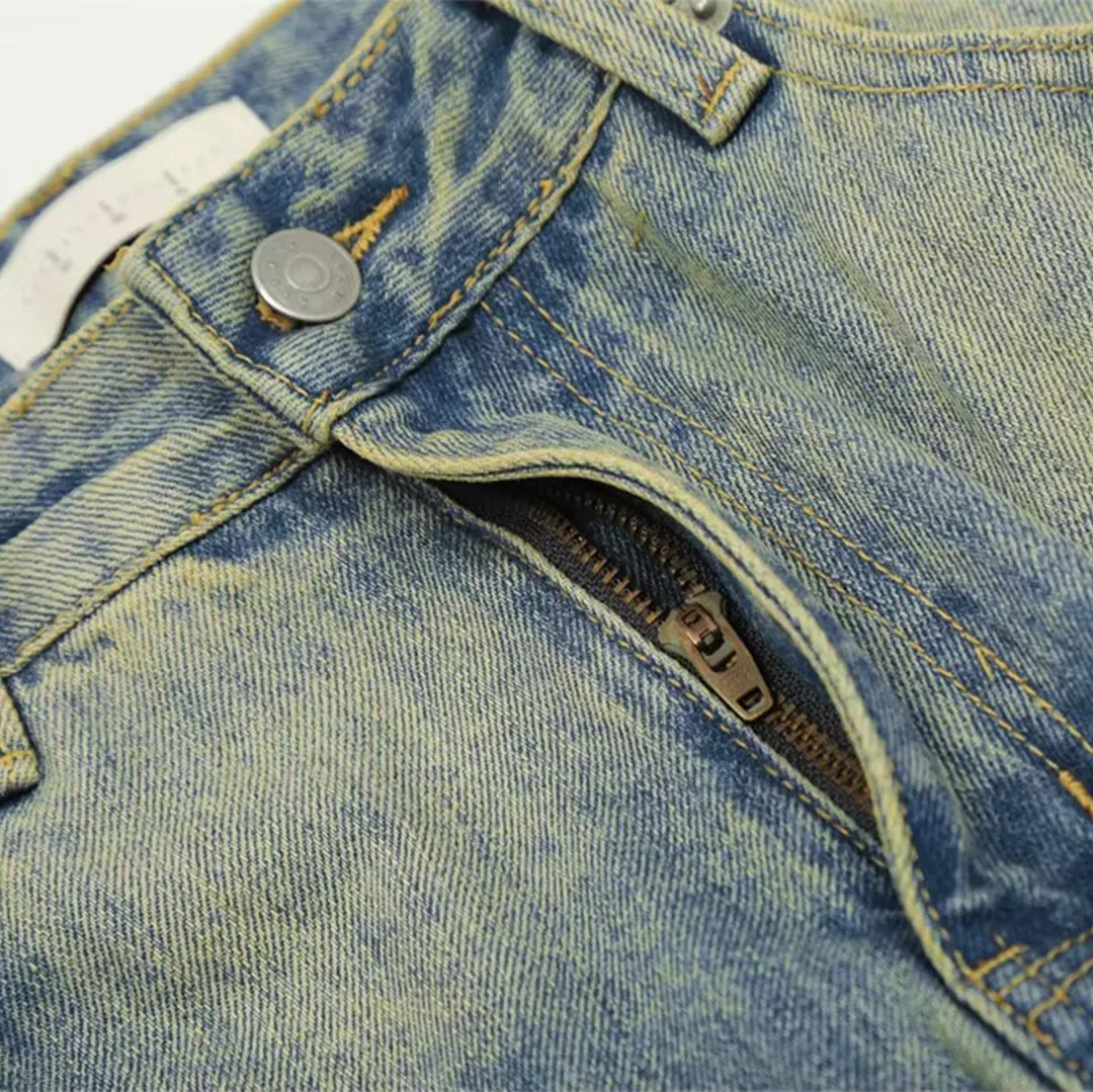 Bleach Washed Denim