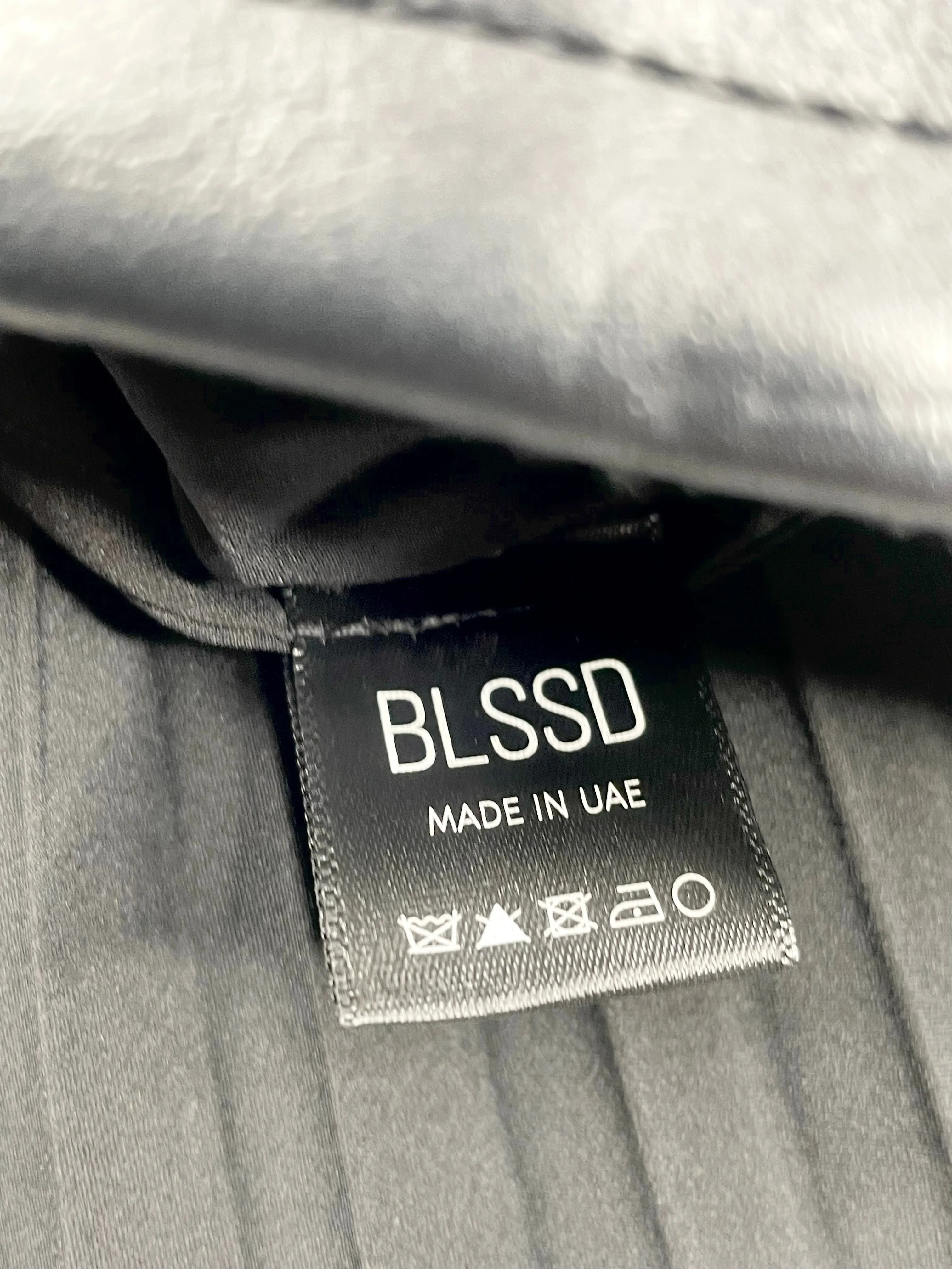 BLSSD The Label Black Vegan Leather Waisted Asymmetric Pleat Skirt - AU10