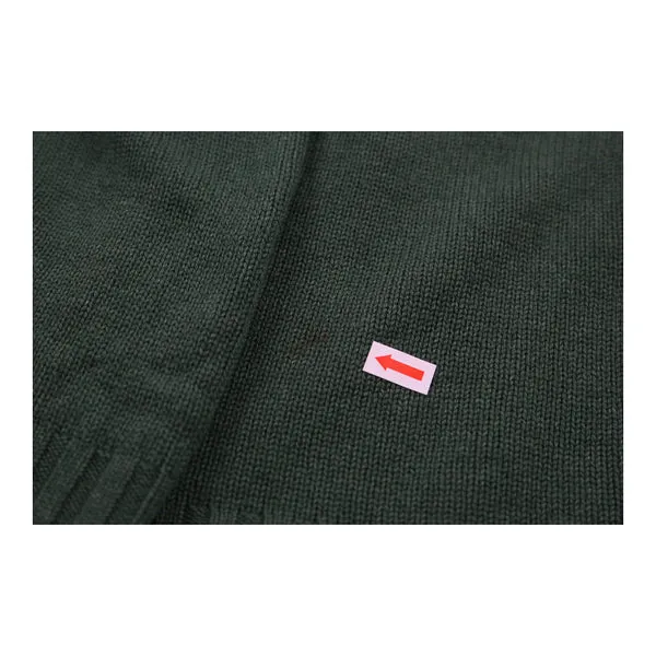Blumarine V-neck Jumper - Small Green Wool Blend