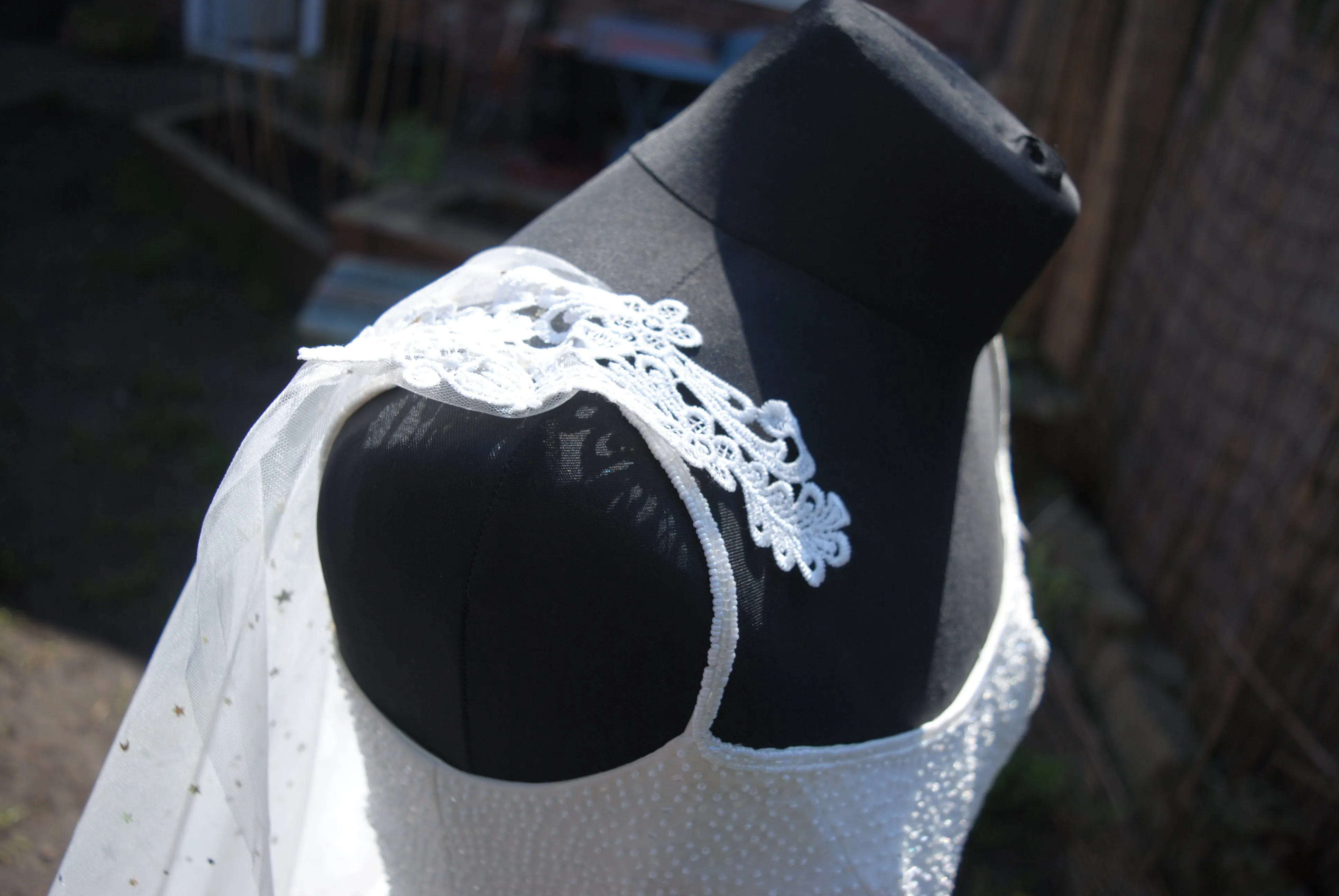 Celestial Wedding Cape | Black or Ivory, 200 - 400cm