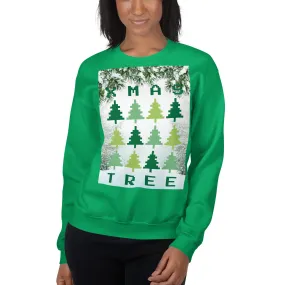 Christmas Tree Sweatshirt (Glamourange Christmas Sweatshirt Womens)