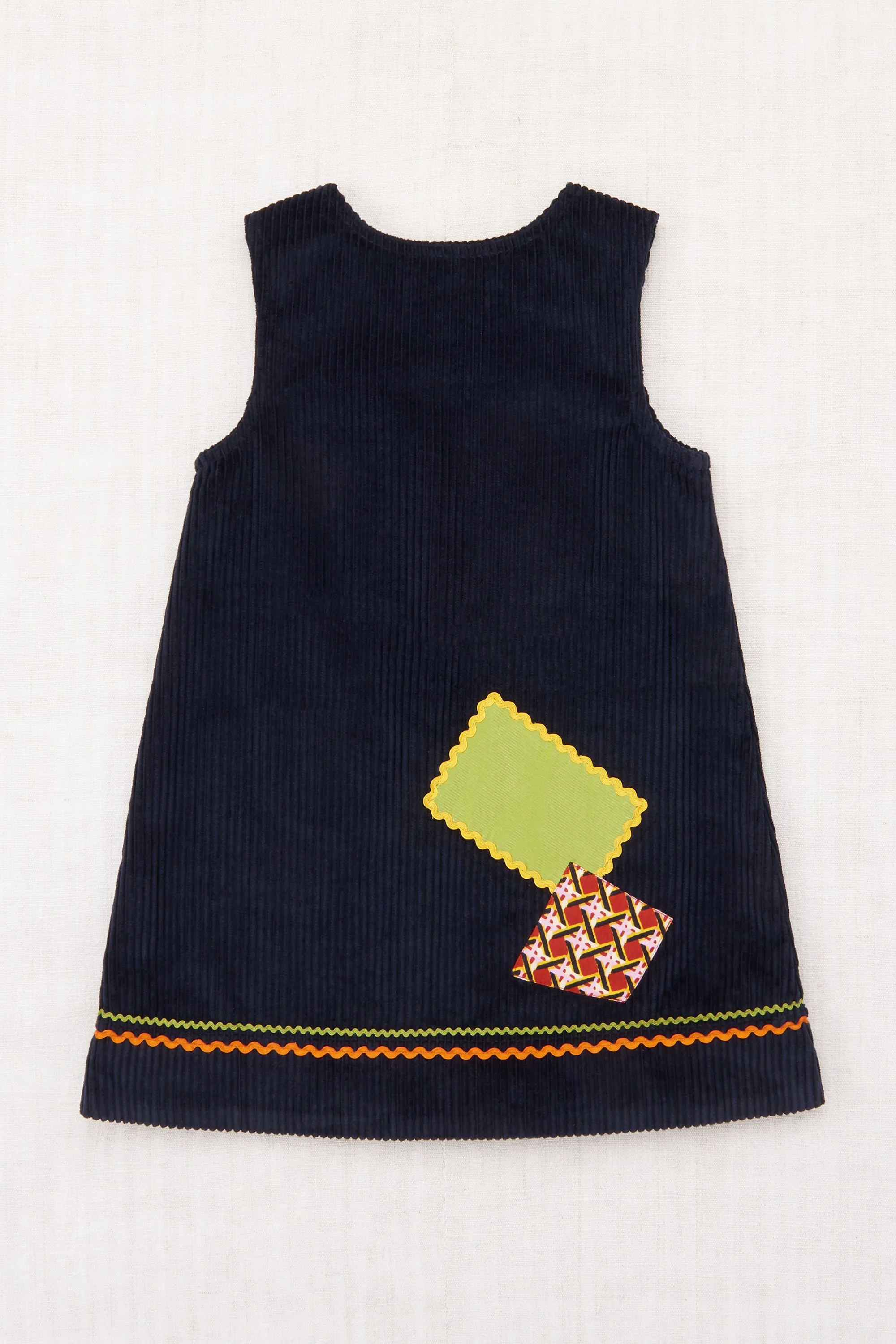 Corduroy Patchwork Freda Dress