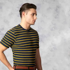Danby Waffle Stripe Jersey T-Shirt