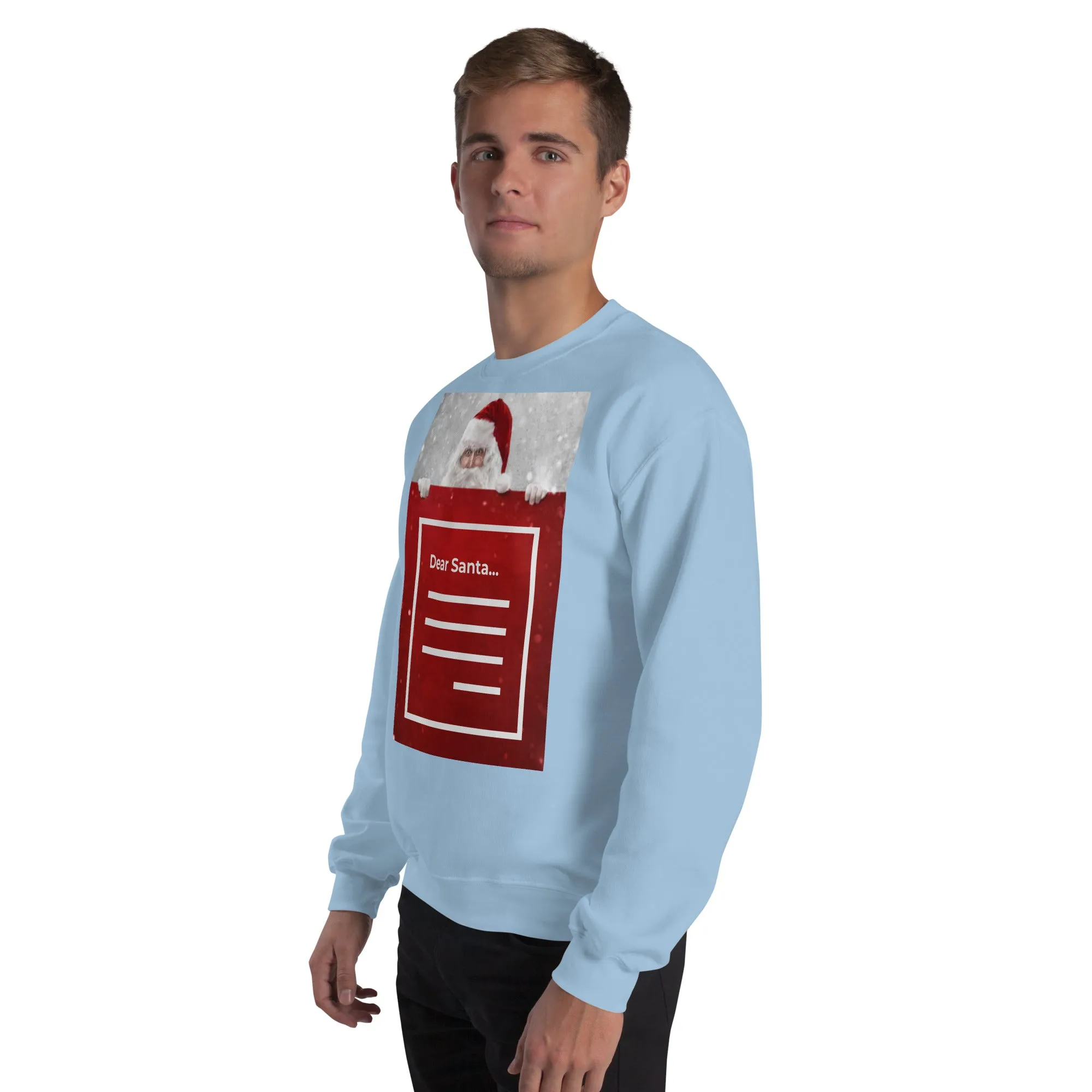 Dear Santa Christmas Sweatshirt (Glamourange Christmas Sweatshirt Men)