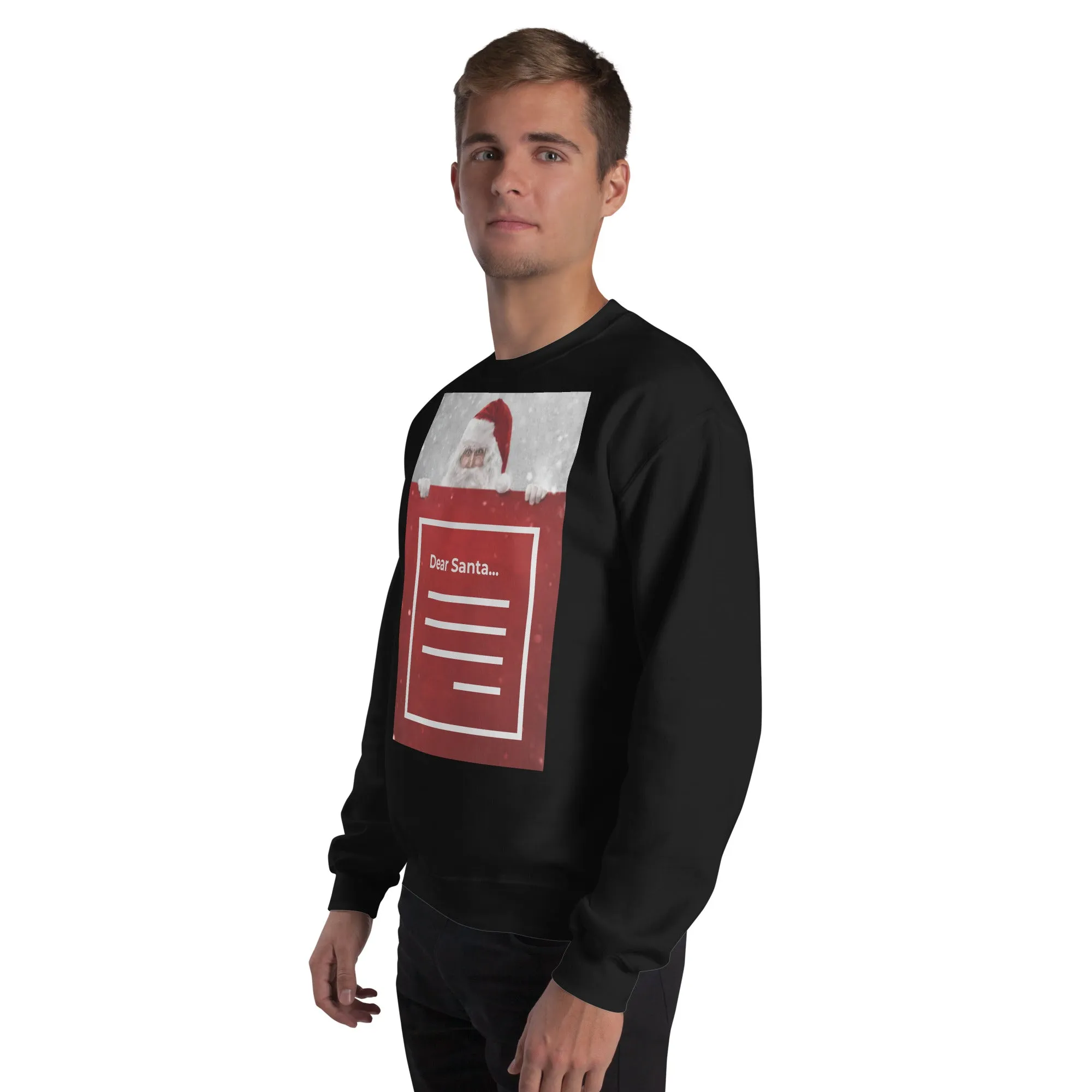 Dear Santa Christmas Sweatshirt (Glamourange Christmas Sweatshirt Men)