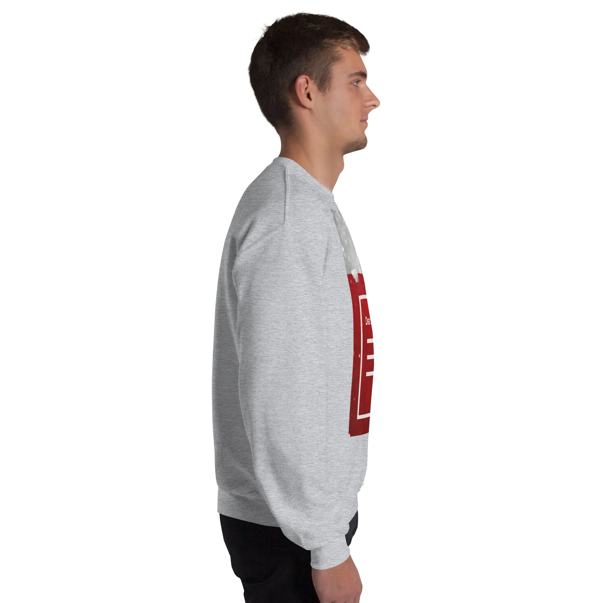 Dear Santa Christmas Sweatshirt (Glamourange Christmas Sweatshirt Men)