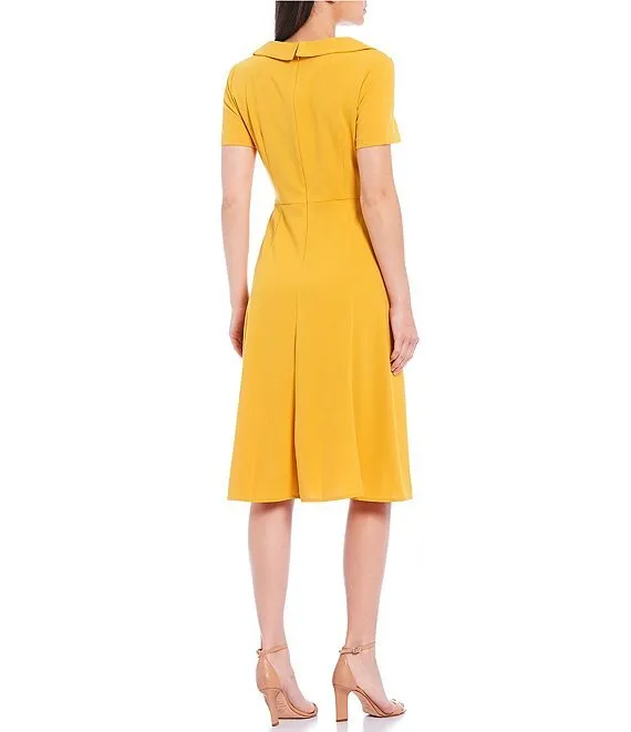 Donna Morgan Collar Detail Dress