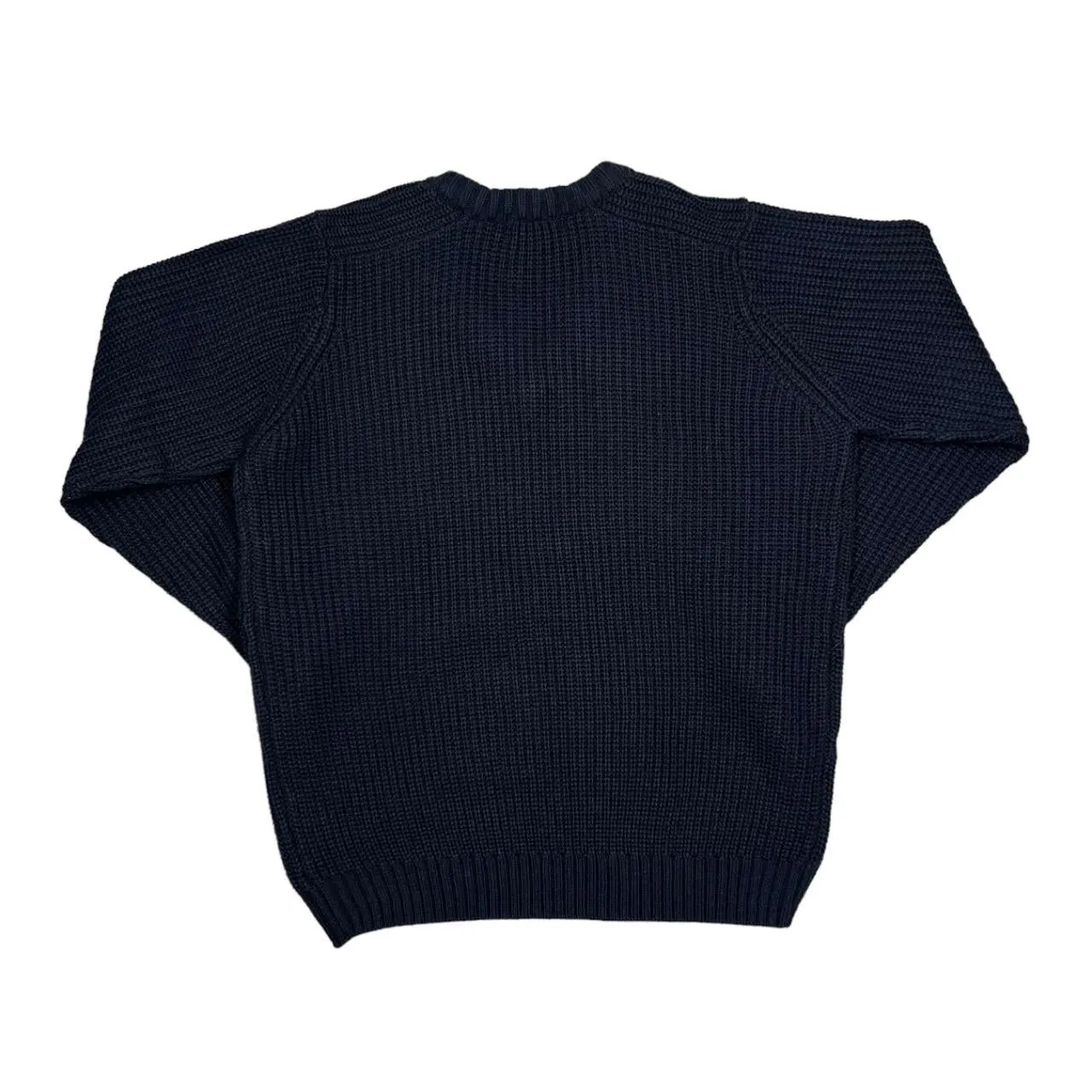 Early 00's P.G.FIELD Classic Chunky Acrylic Knit V-Neck Sweater Jumper