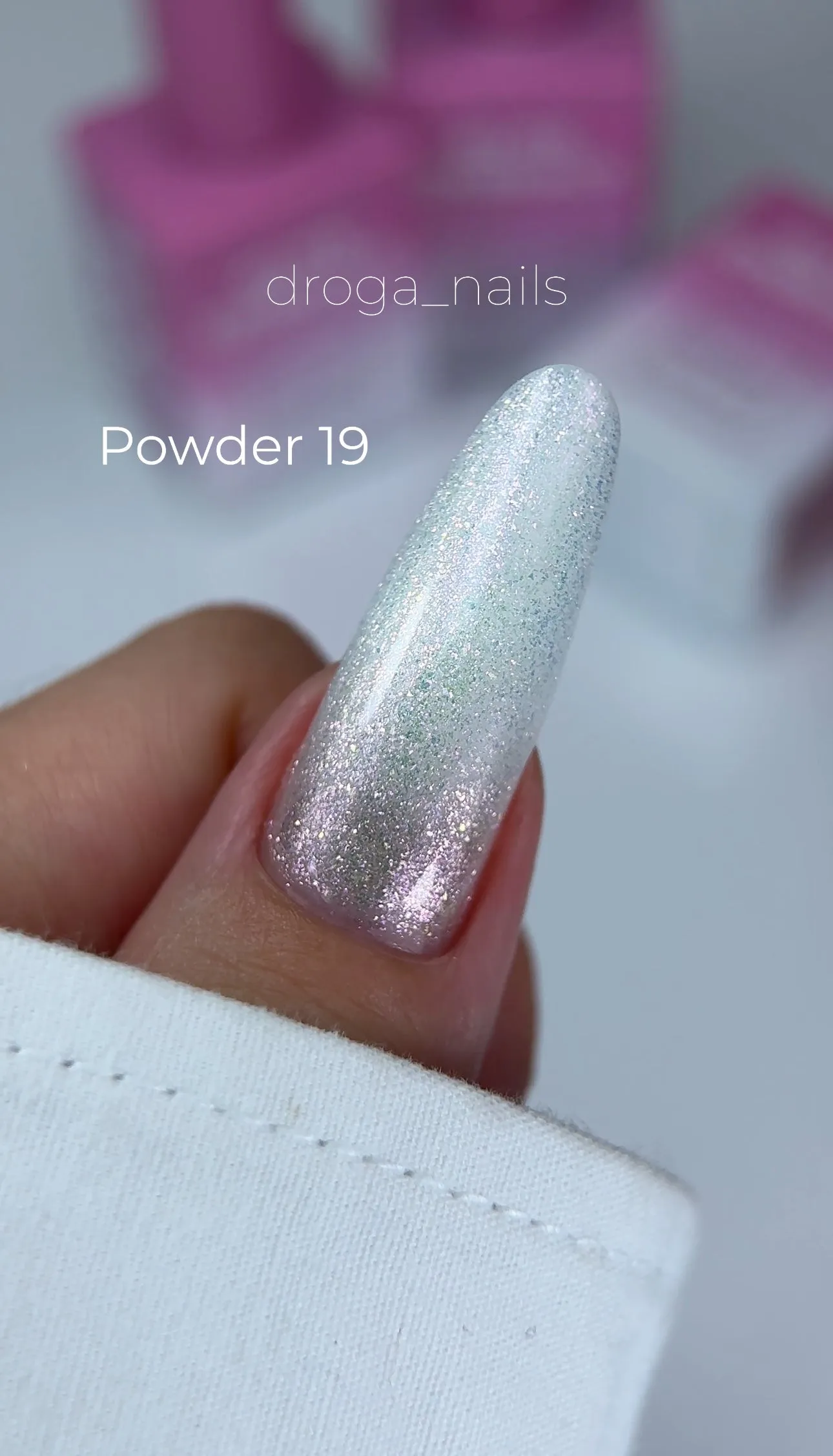 ELITE EMBRACE Professional Top Coat 19 Powder 15ml ETP1915
