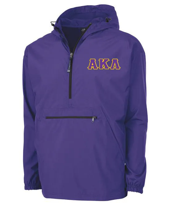 Embroidered Pack and Go Pullover