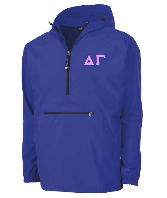 Embroidered Pack and Go Pullover