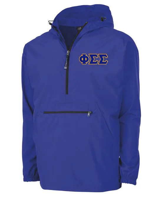 Embroidered Pack and Go Pullover