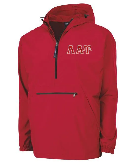 Embroidered Pack and Go Pullover