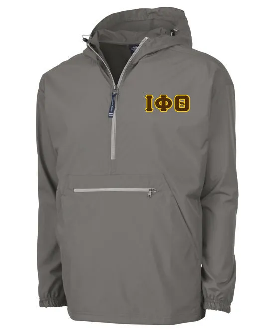 Embroidered Pack and Go Pullover