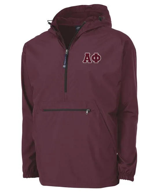 Embroidered Pack and Go Pullover
