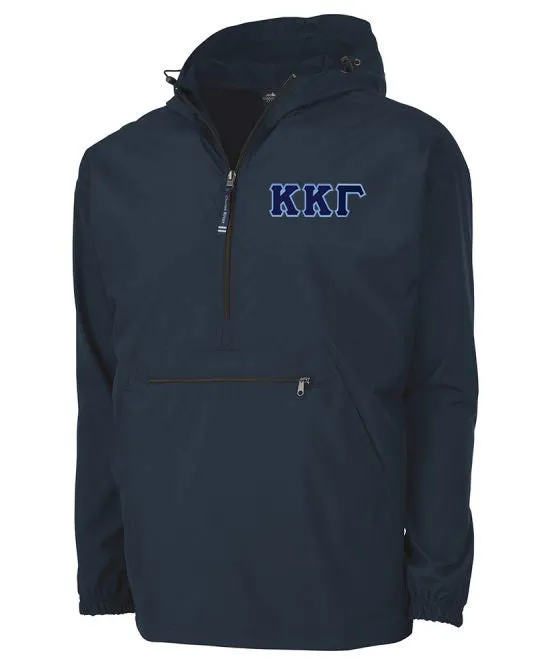 Embroidered Pack and Go Pullover