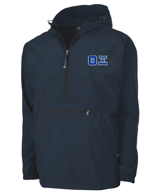 Embroidered Pack and Go Pullover