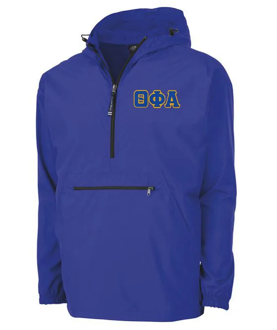 Embroidered Pack and Go Pullover