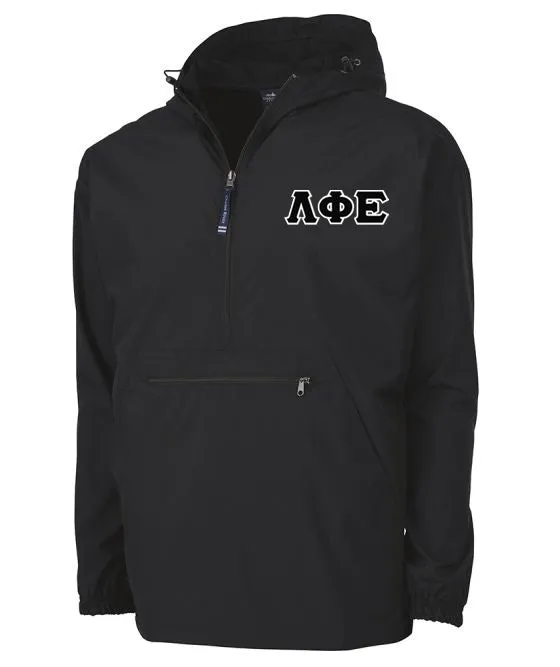 Embroidered Pack and Go Pullover