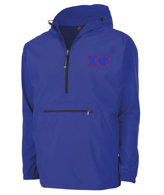 Embroidered Pack and Go Pullover