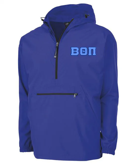 Embroidered Pack and Go Pullover