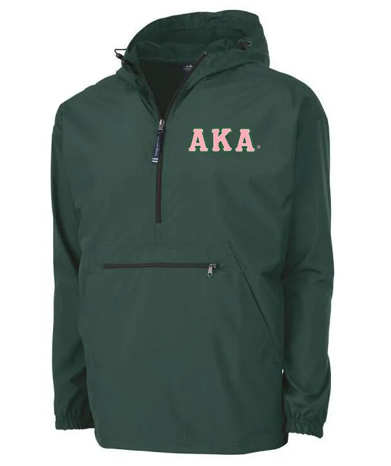 Embroidered Pack and Go Pullover