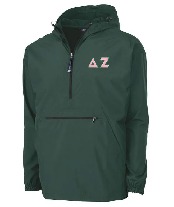 Embroidered Pack and Go Pullover