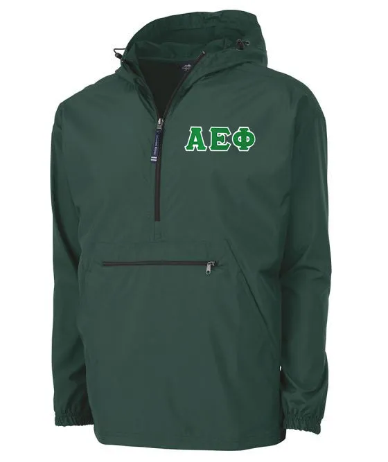 Embroidered Pack and Go Pullover