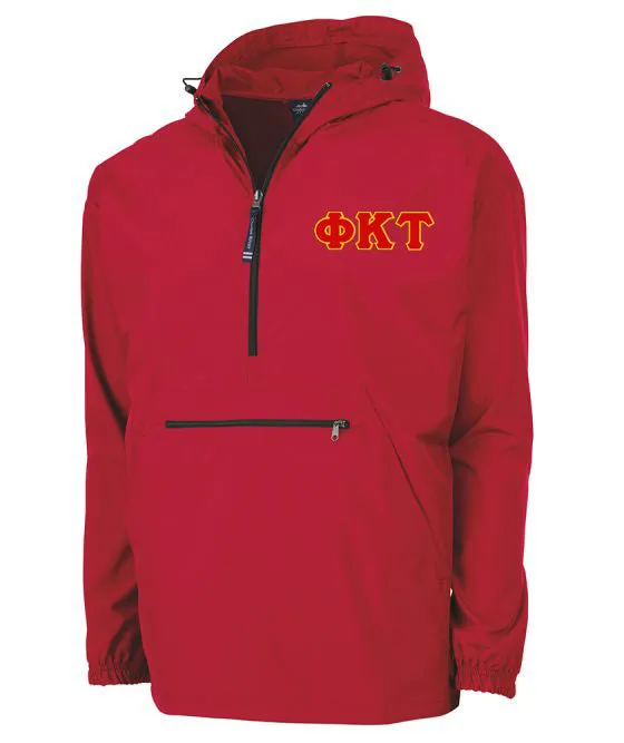 Embroidered Pack and Go Pullover