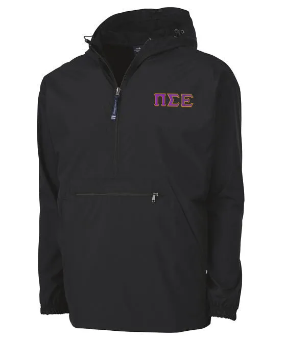 Embroidered Pack and Go Pullover