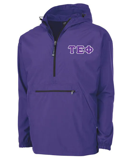 Embroidered Pack and Go Pullover
