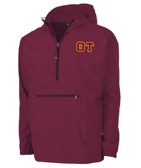 Embroidered Pack and Go Pullover