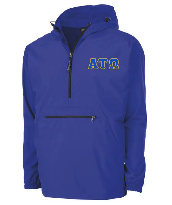 Embroidered Pack and Go Pullover