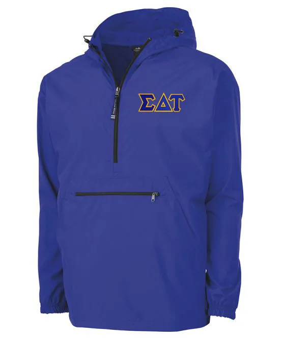 Embroidered Pack and Go Pullover