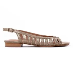 Emilie Karston Women's Lune Ballerina Sandals- Gold