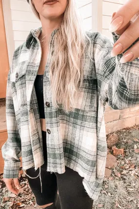 Evergreen Plaid Shacket