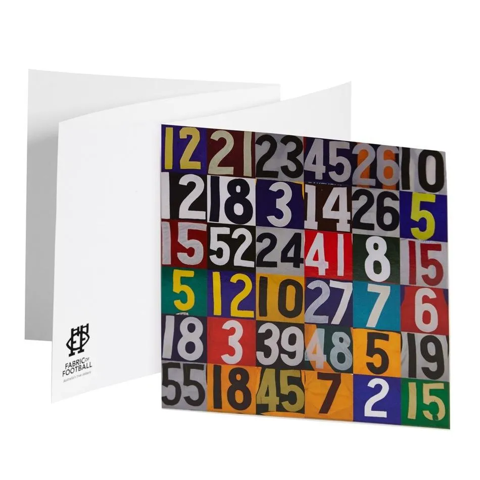 Fabric of Football Gift Cards - Various Designs