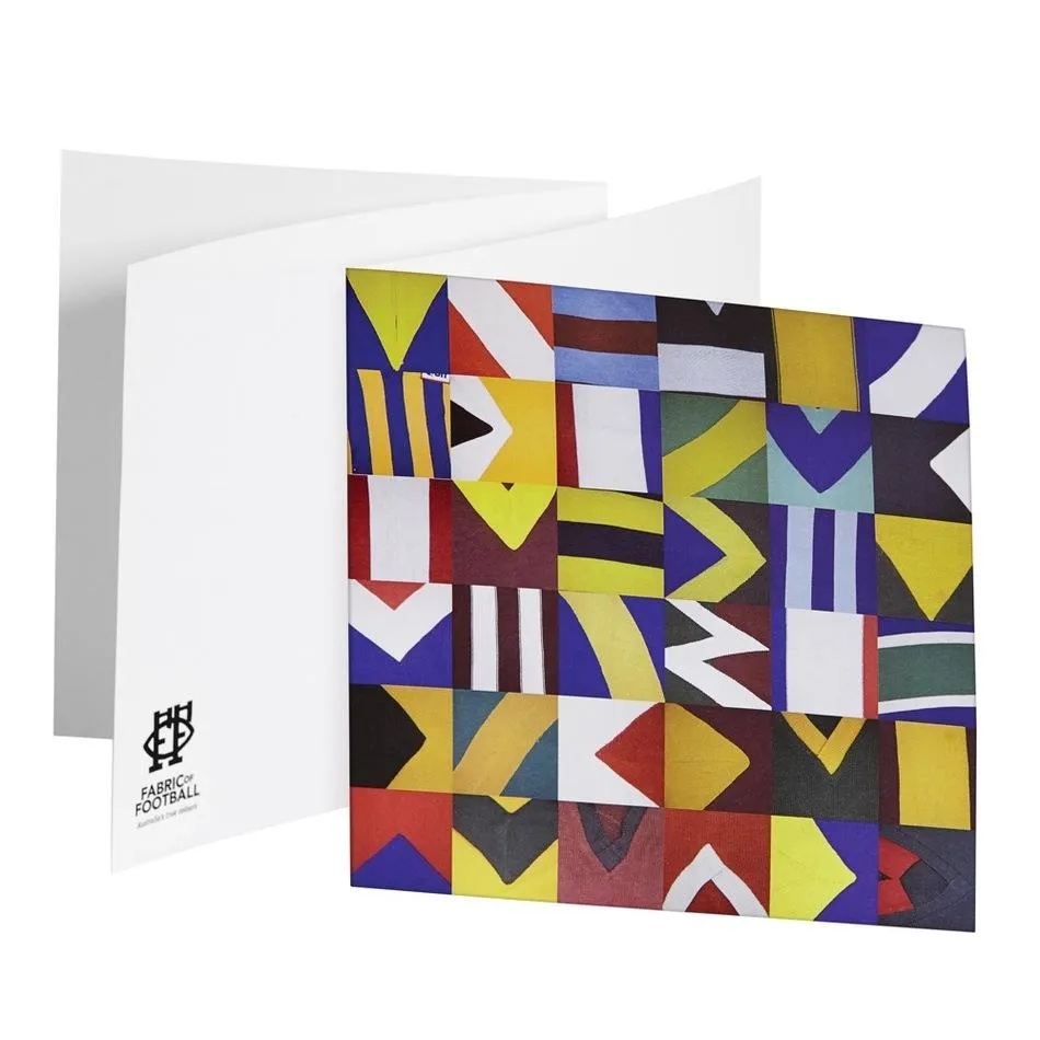 Fabric of Football Gift Cards - Various Designs
